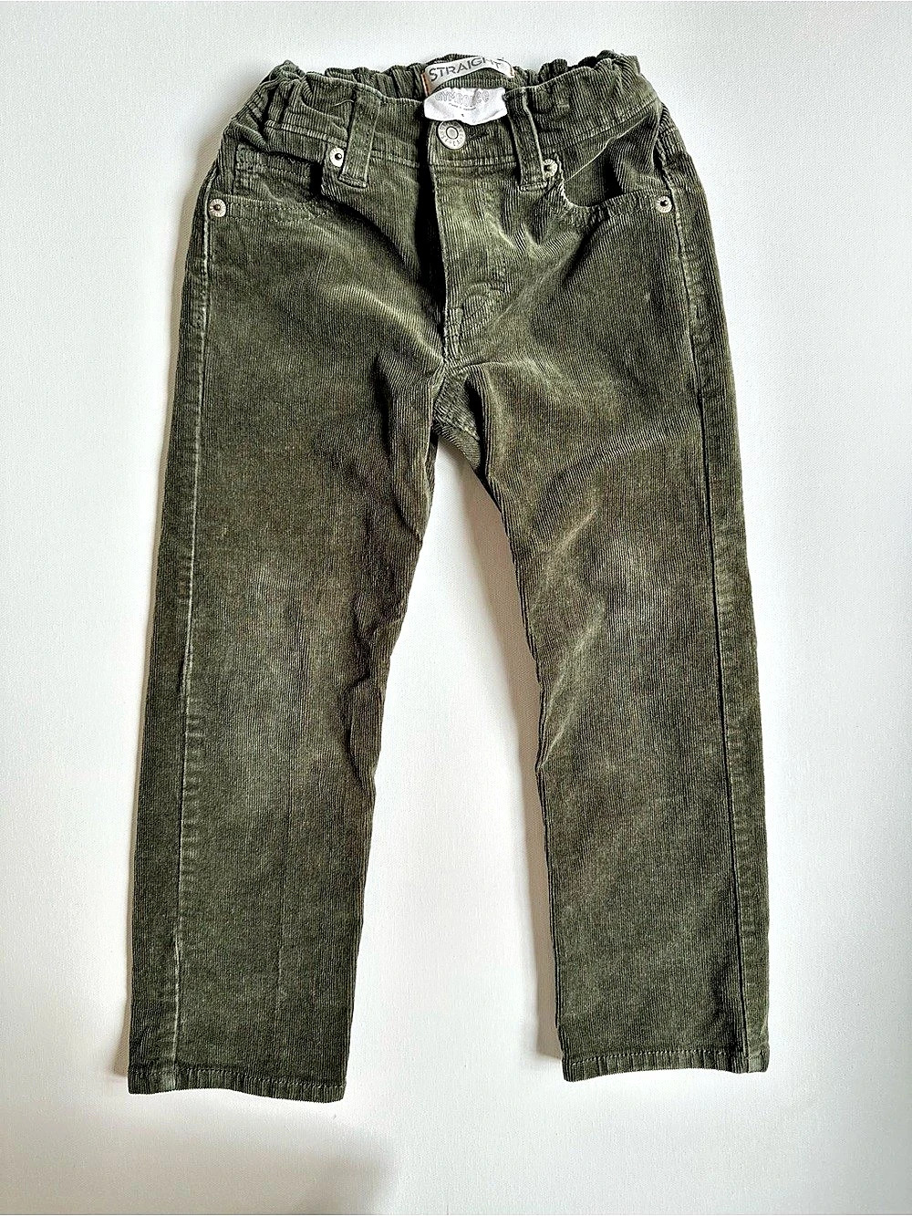 Gymboree Straight Girls Size 4 Olive Corduroy Pants
